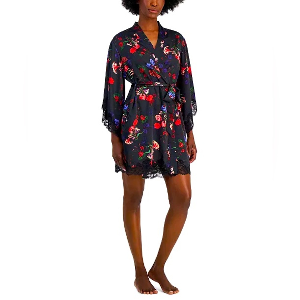 I.N.C. International Concepts
Women's Floral Wrap Robe, Large